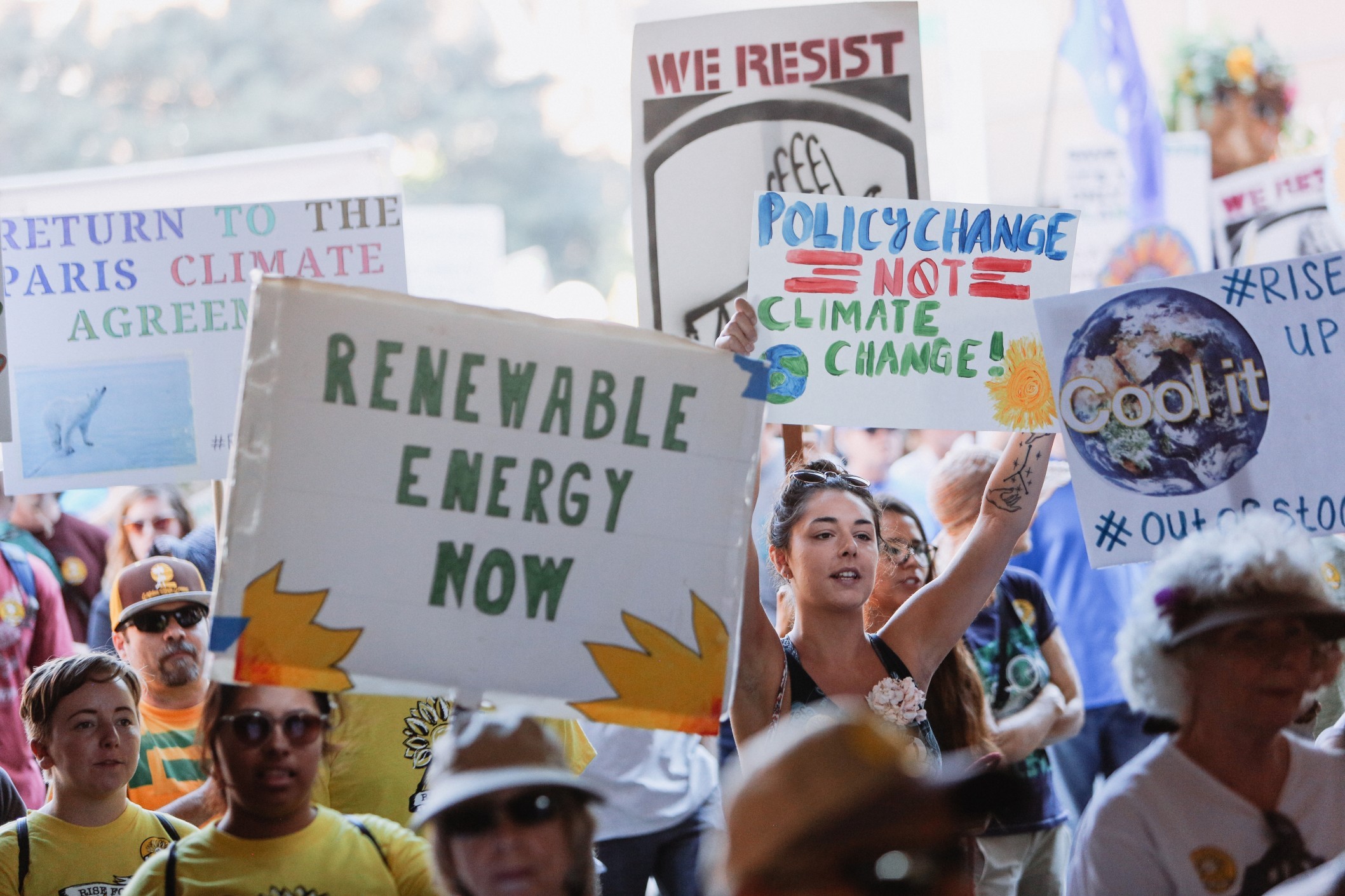 Climate protest